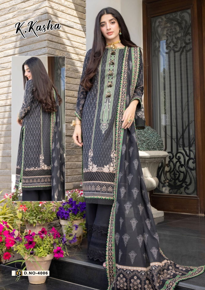 Keval k Kasha Vol 4 Karachi Cotton Dress Material Catalog